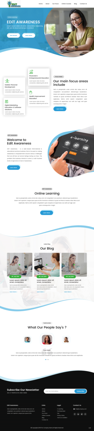 Web Design by pb for this project | Design: #22217990