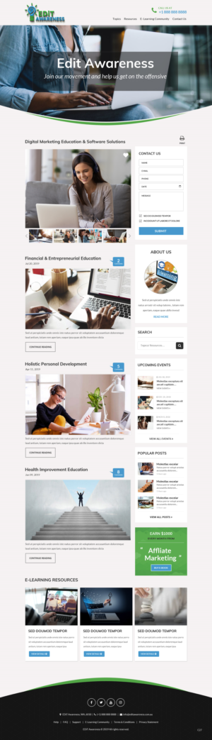 Web Design by pb for this project | Design: #22217994