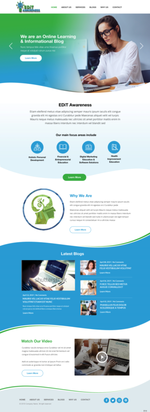 Web Design by pb for this project | Design: #22217997