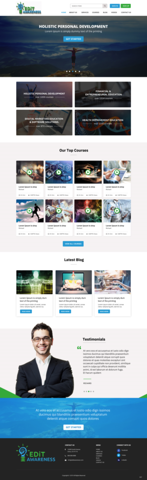 Web Design by pb for this project | Design: #22217999