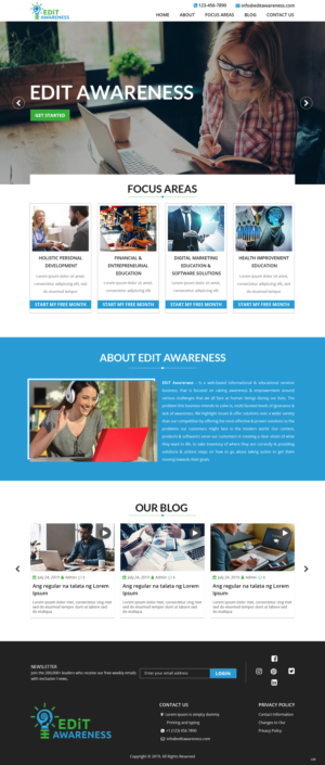 Web Design by pb for this project | Design: #22218003