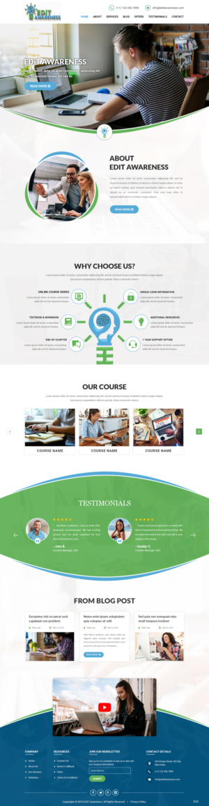 Web Design by pb for this project | Design: #22226769
