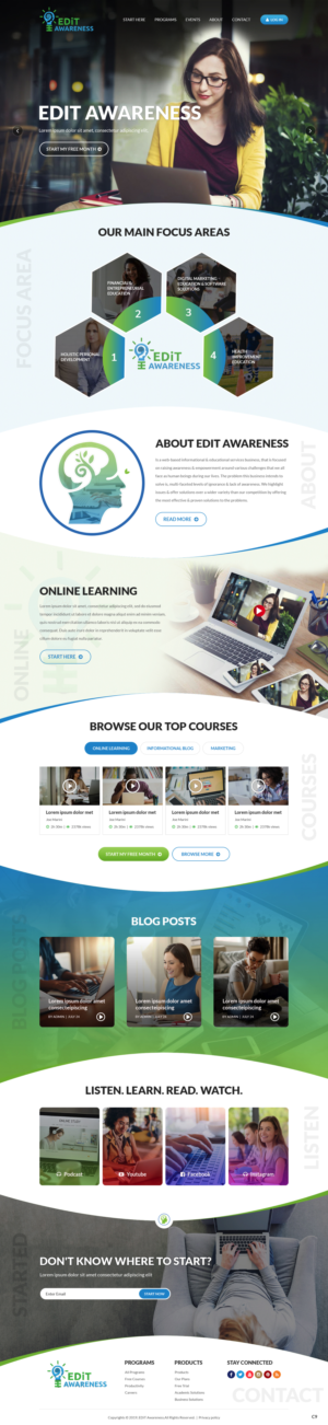 Web Design by pb for this project | Design: #22233532