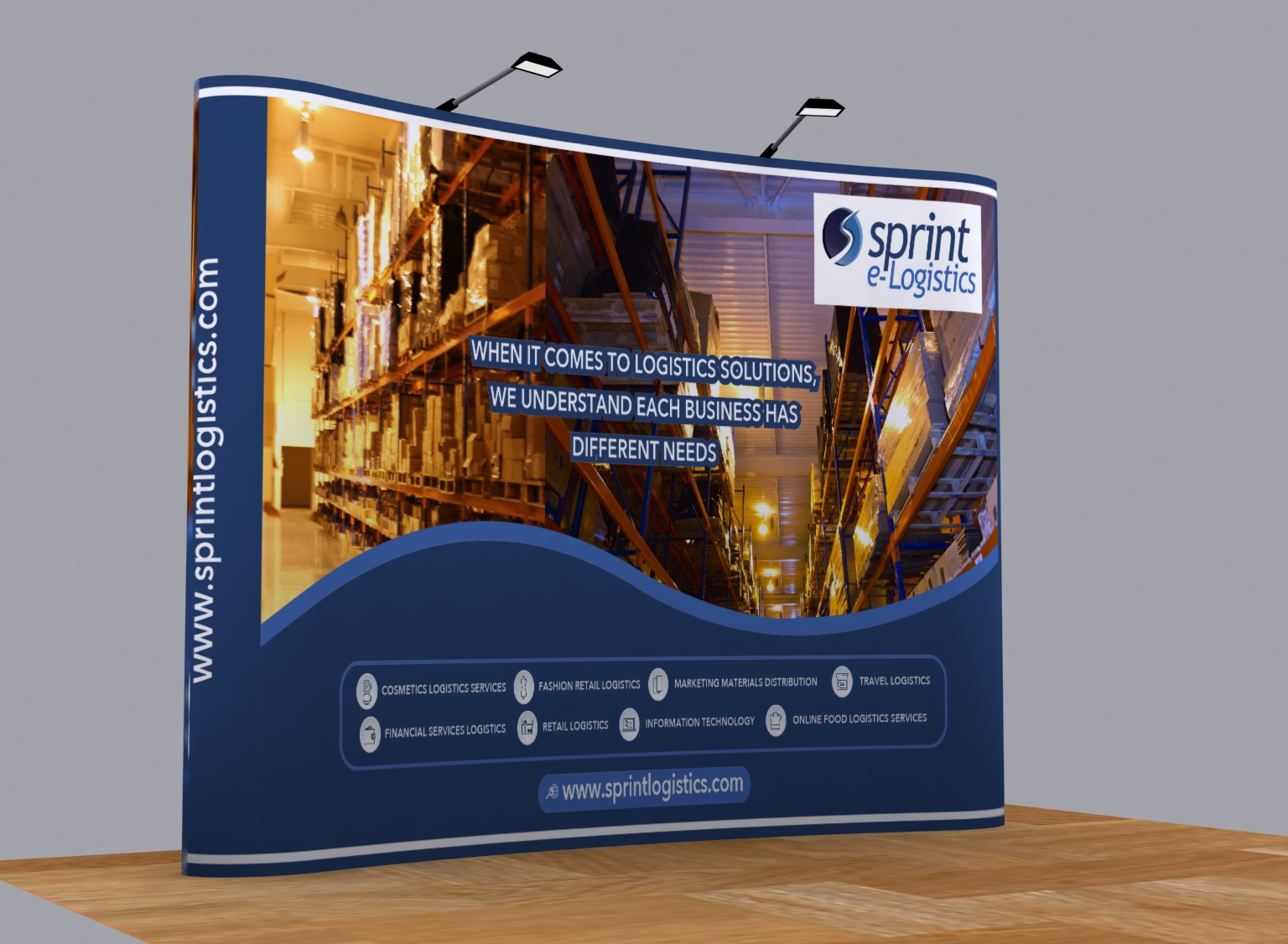 Trade Show Booth Design by Bins for Sole Creek Marketing | Design #22223788