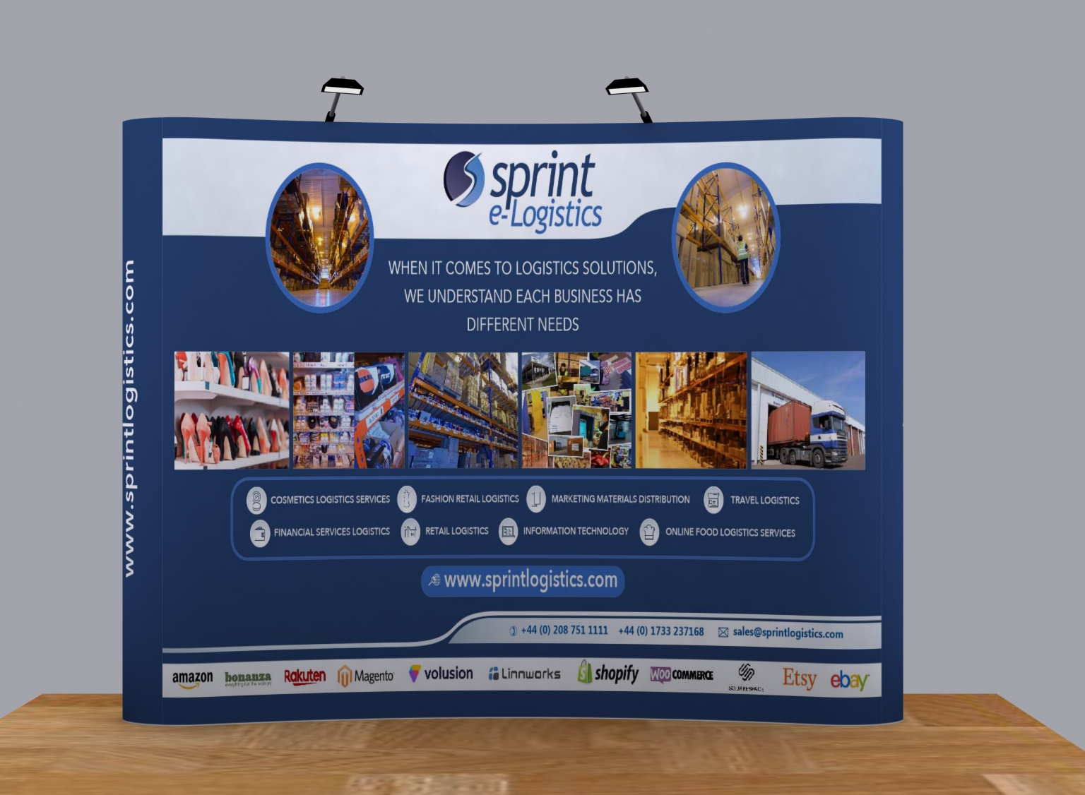 Trade Show Booth Design by Bins for Sole Creek Marketing | Design #22249921