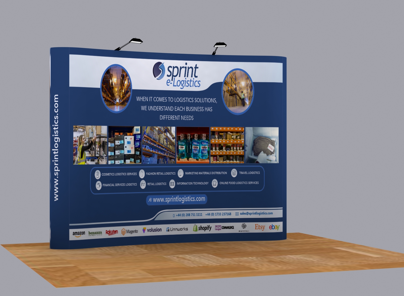 Trade Show Booth Design by Bins for Sole Creek Marketing | Design #22257633