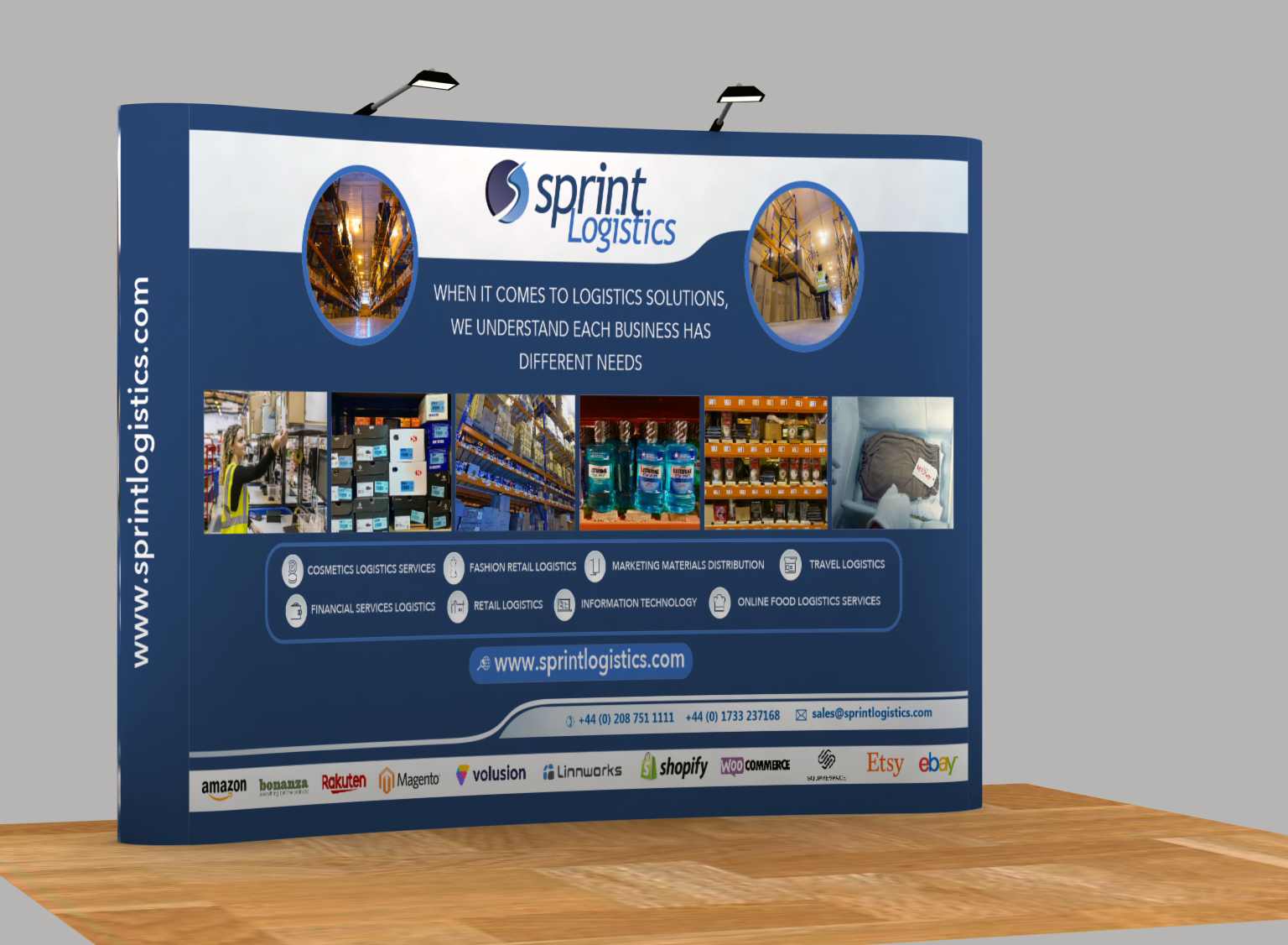 Trade Show Booth Design by Bins for Sole Creek Marketing | Design #22258351