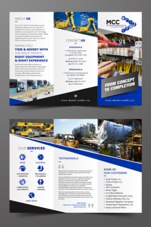 MULTI-CRAFT CONTRACTORS, INC.   ELECTRICAL SERVICE  | Flyer Design by ecorokerz