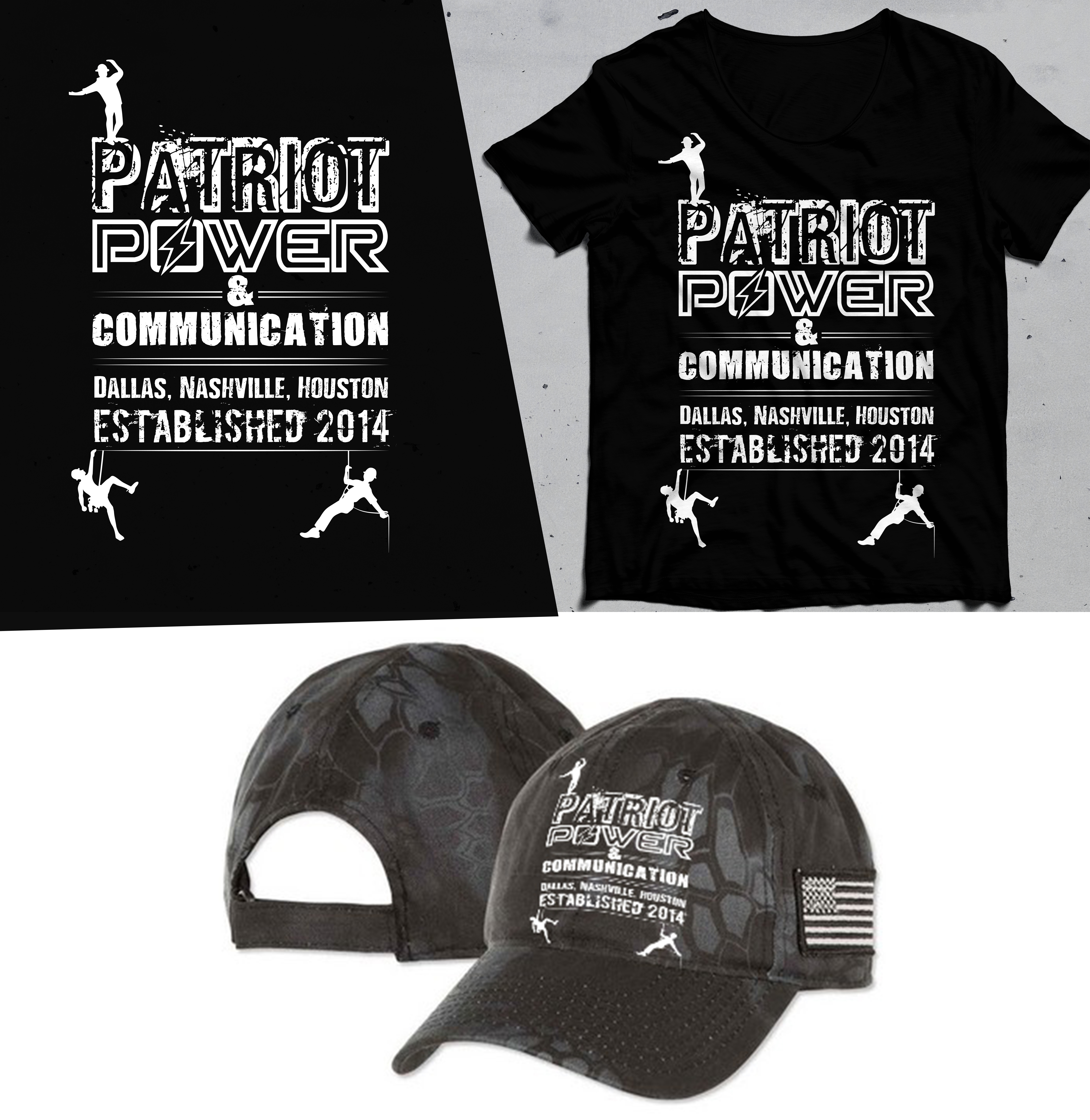 Graphic Design by SAI DESIGNS for Patriot Power & Communication | Design #22219040