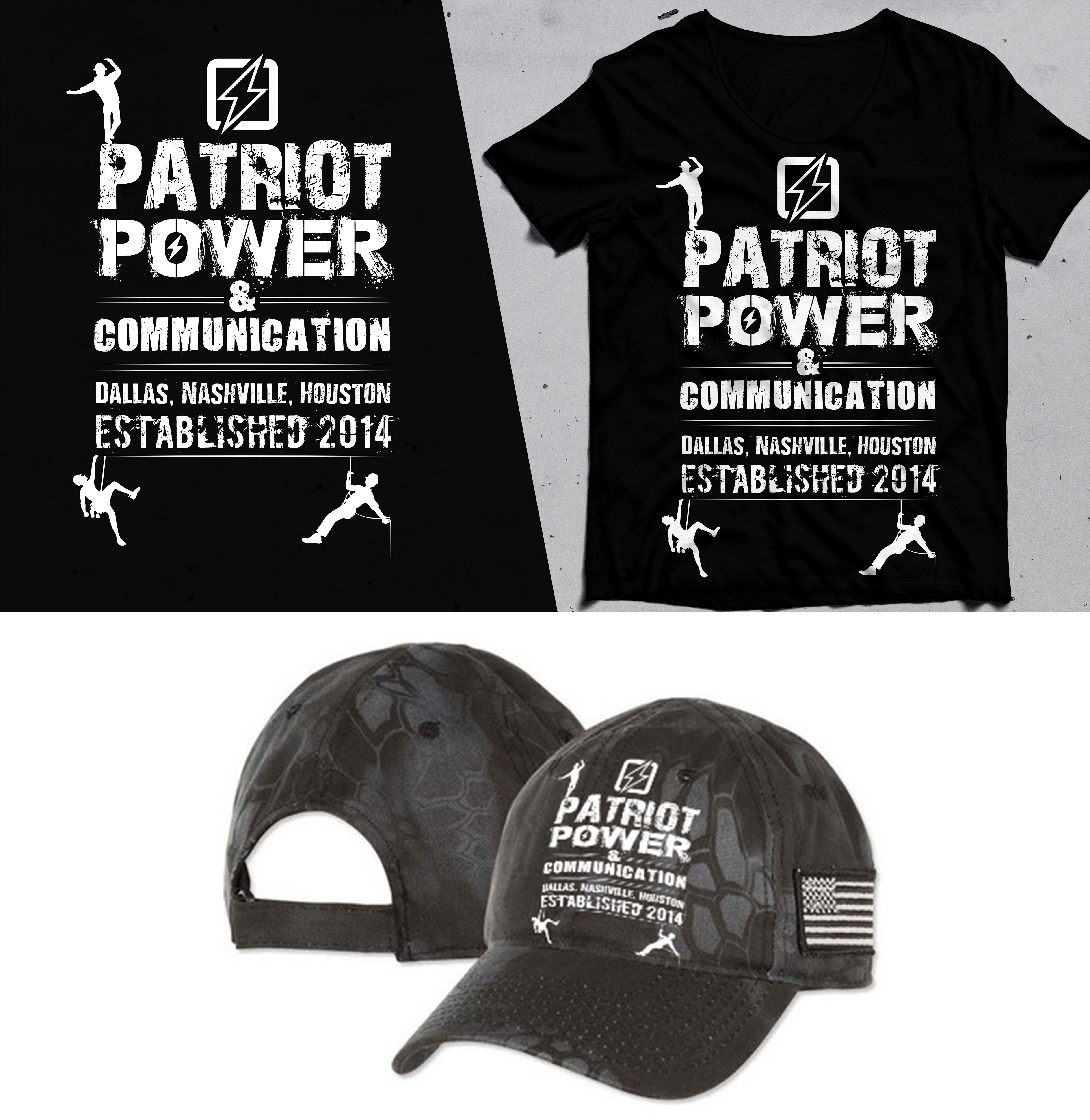Grafik-Design von SAI DESIGNS für Patriot Power & Communication | Design #22219041
