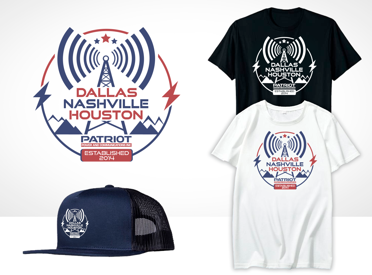 Graphic Design by Taya Bright for Patriot Power & Communication | Design #22223159