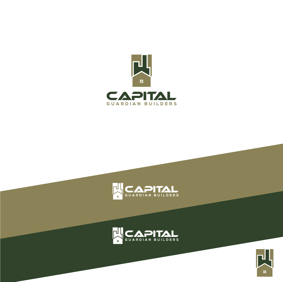 Logo Design by Deziners Zone for Capital Guardian Builders, LLC | Design #22217398