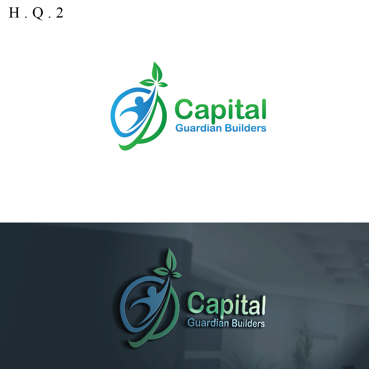 Logo Design by HUD.Q for Capital Guardian Builders, LLC | Design #22219605