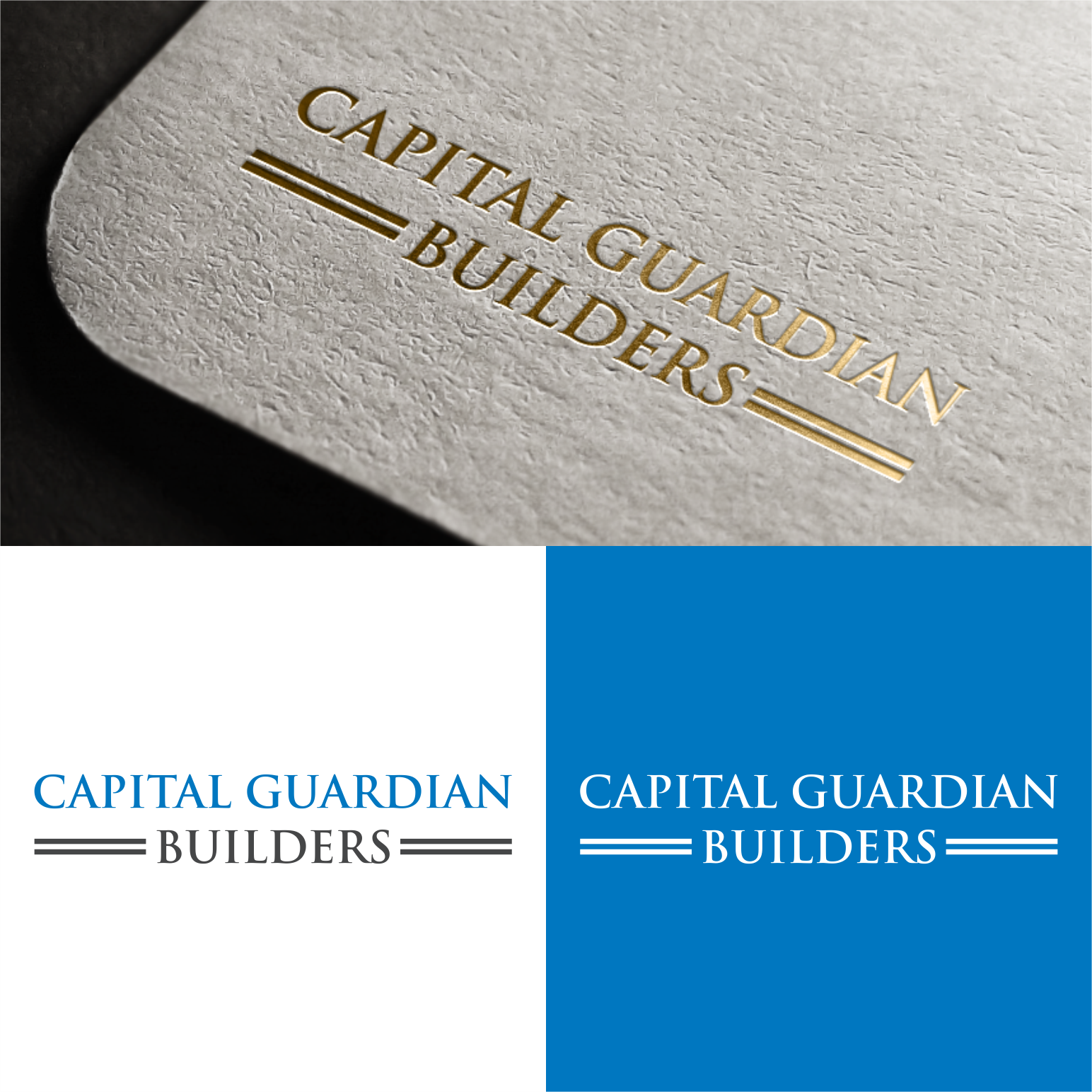 Logo Design by agus alya for Capital Guardian Builders, LLC | Design #22219393