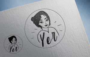 "yer!" (using simple, fun and hand-drawn style text)  | Logo Design by Jenn Smith
