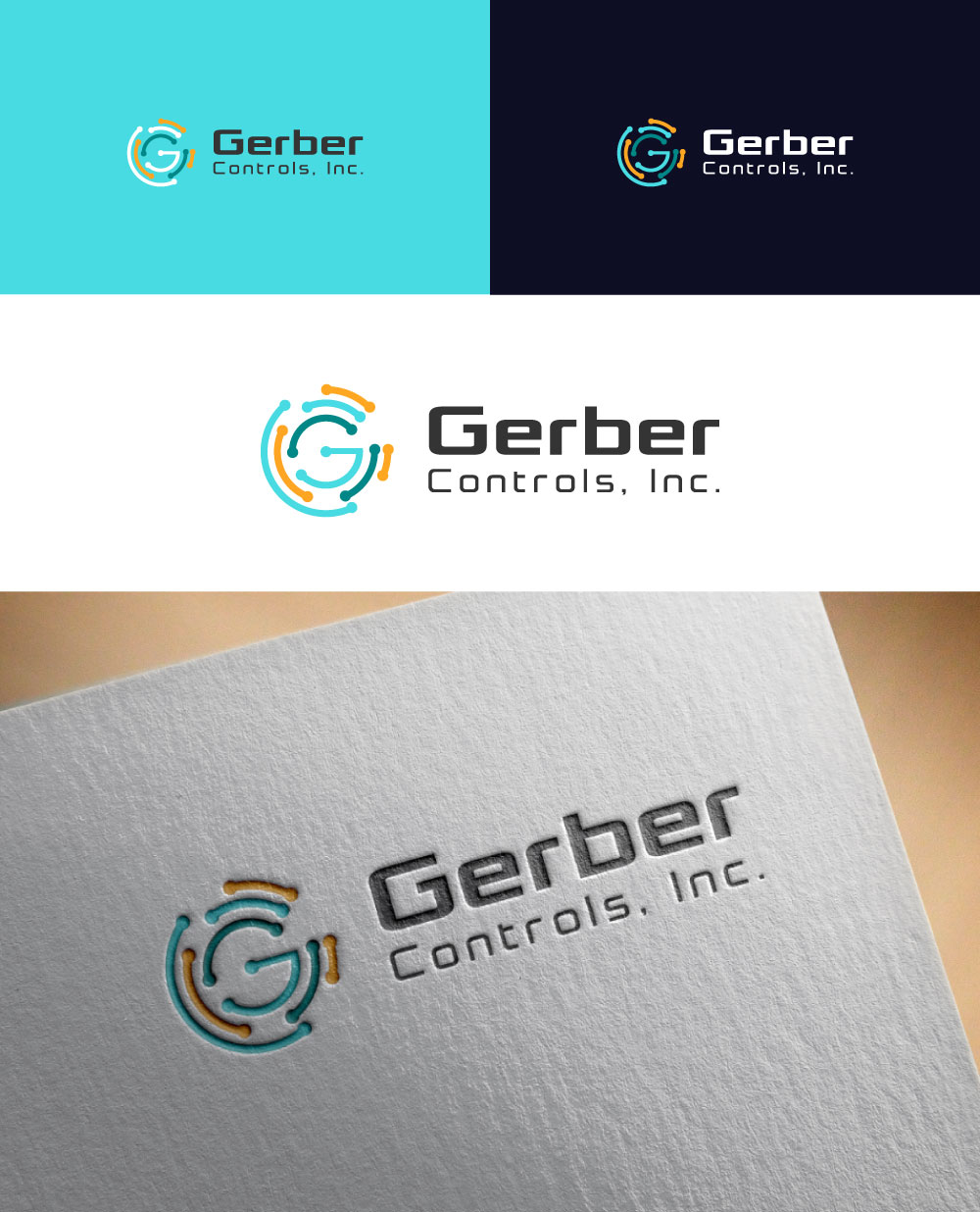 Logo Design by Ash_king for Gerber Controls, Inc. | Design #22228723