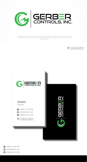 Logo-Design von graphicevolution für Gerber Controls, Inc. | Design: #22216570