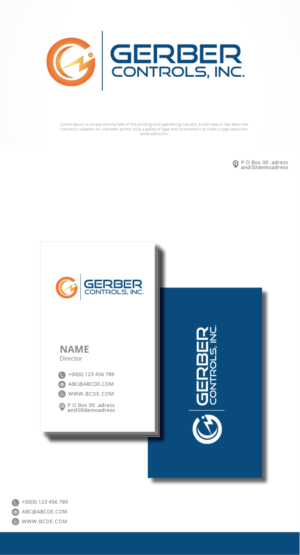 Logo-Design von graphicevolution für Gerber Controls, Inc. | Design: #22224022