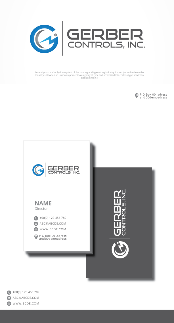 Logo Design by graphicevolution for Gerber Controls, Inc. | Design #22224023