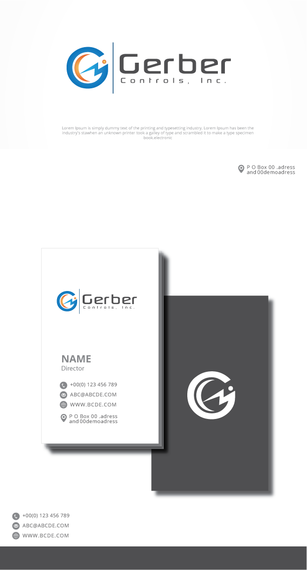 Logo Design by graphicevolution for Gerber Controls, Inc. | Design #22241479