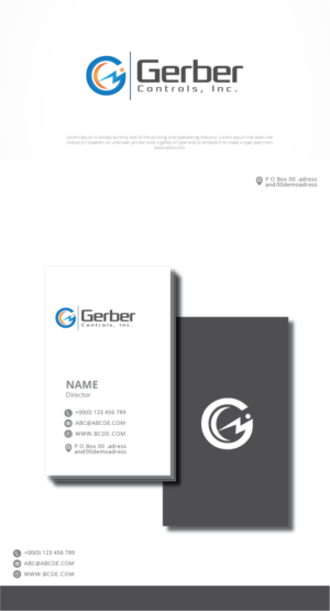 Logo-Design von graphicevolution für Gerber Controls, Inc. | Design: #22241480