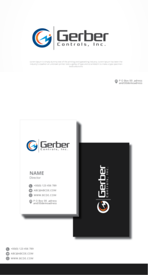 Logo-Design von graphicevolution für Gerber Controls, Inc. | Design: #22243258