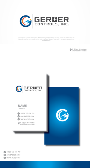 Logo-Design von graphicevolution für Gerber Controls, Inc. | Design: #22243481