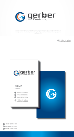 Logo-Design von graphicevolution für Gerber Controls, Inc. | Design: #22246722