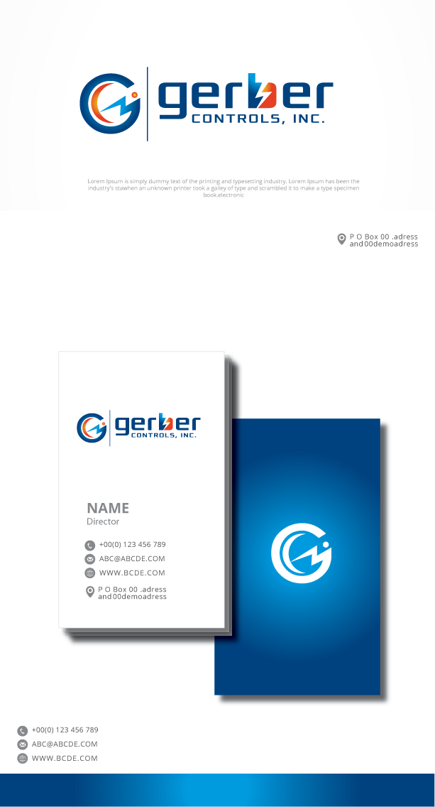 Logo Design by graphicevolution for Gerber Controls, Inc. | Design #22246732