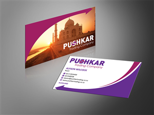 India Export Business Card Design | Business Card Design by MT