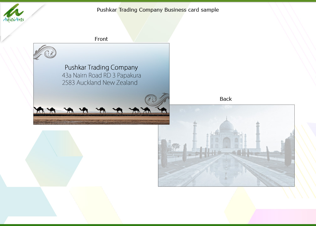 Business Card Design by AditiArts for this project | Design #2945489