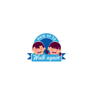 Help us to walk again  | Logo Design by anizonestudio