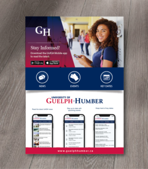 Flyer Design by alex989 for University of Guelph-Humber | Design: #22215337