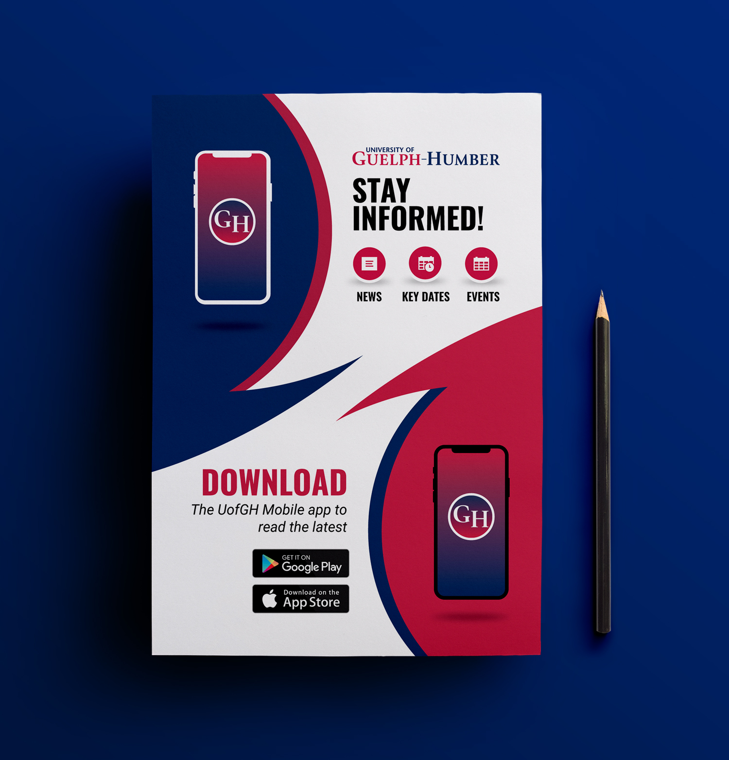 Flyer Design by JK18 for University of Guelph-Humber | Design #22221413