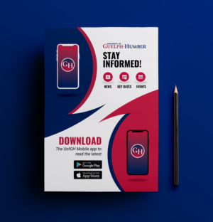 Flyer Design by JK18 for University of Guelph-Humber | Design: #22221413