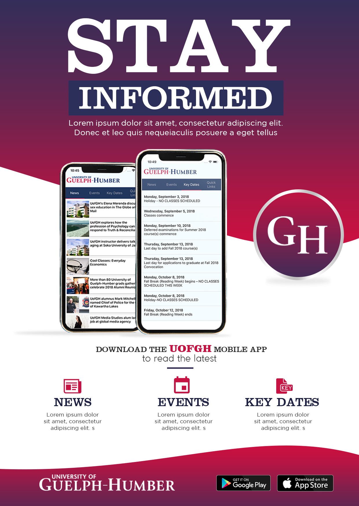 Design de Flyer par debdesign pour University of Guelph-Humber | Design #22225093