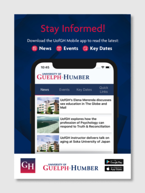 Flyer Design by D Creative for University of Guelph-Humber | Design: #22258021