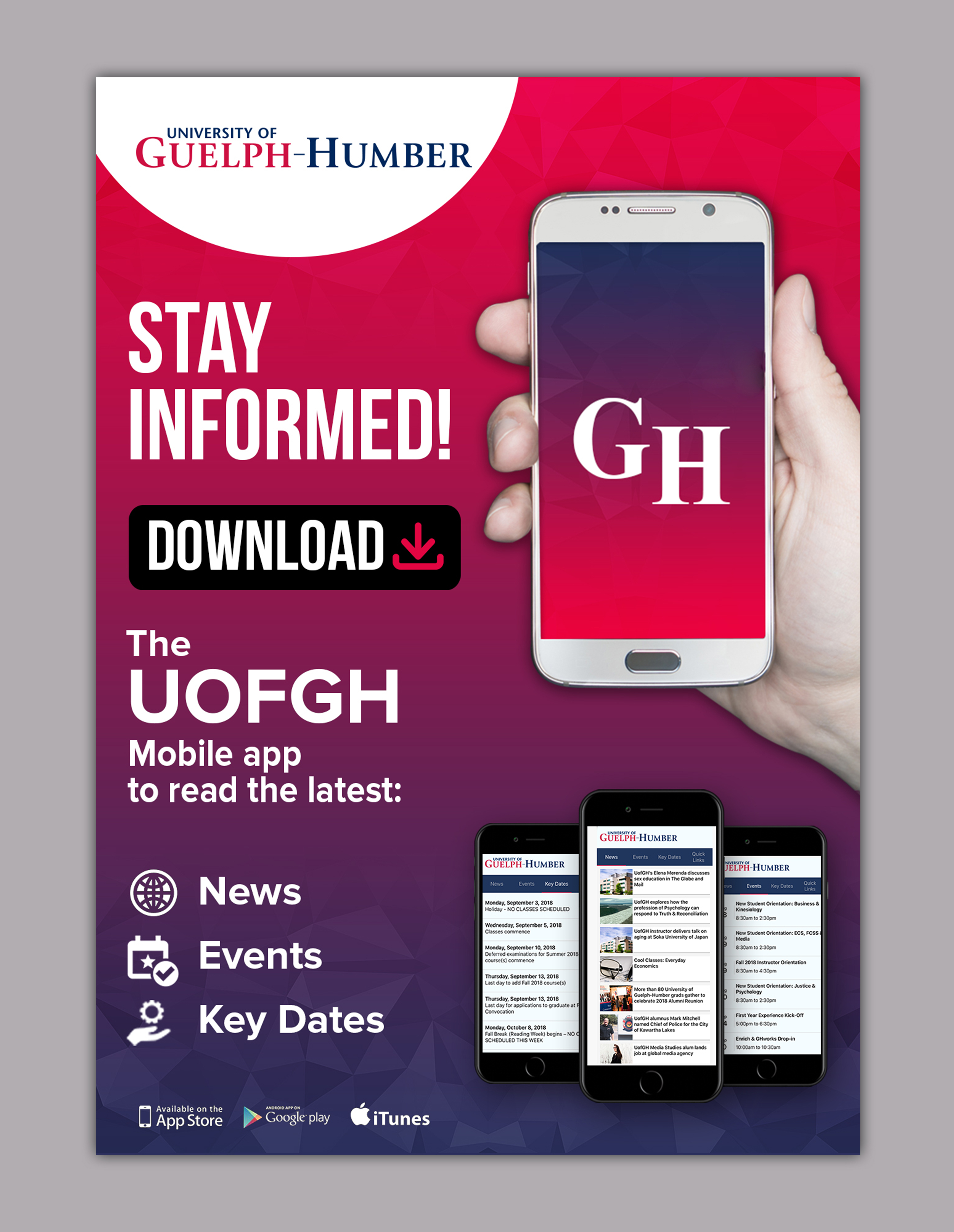 Flyer Design by SAI DESIGNS for University of Guelph-Humber | Design #22230578