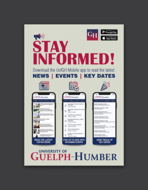 Diseño de Flyer por atularts para University of Guelph-Humber | Diseño: #22235814