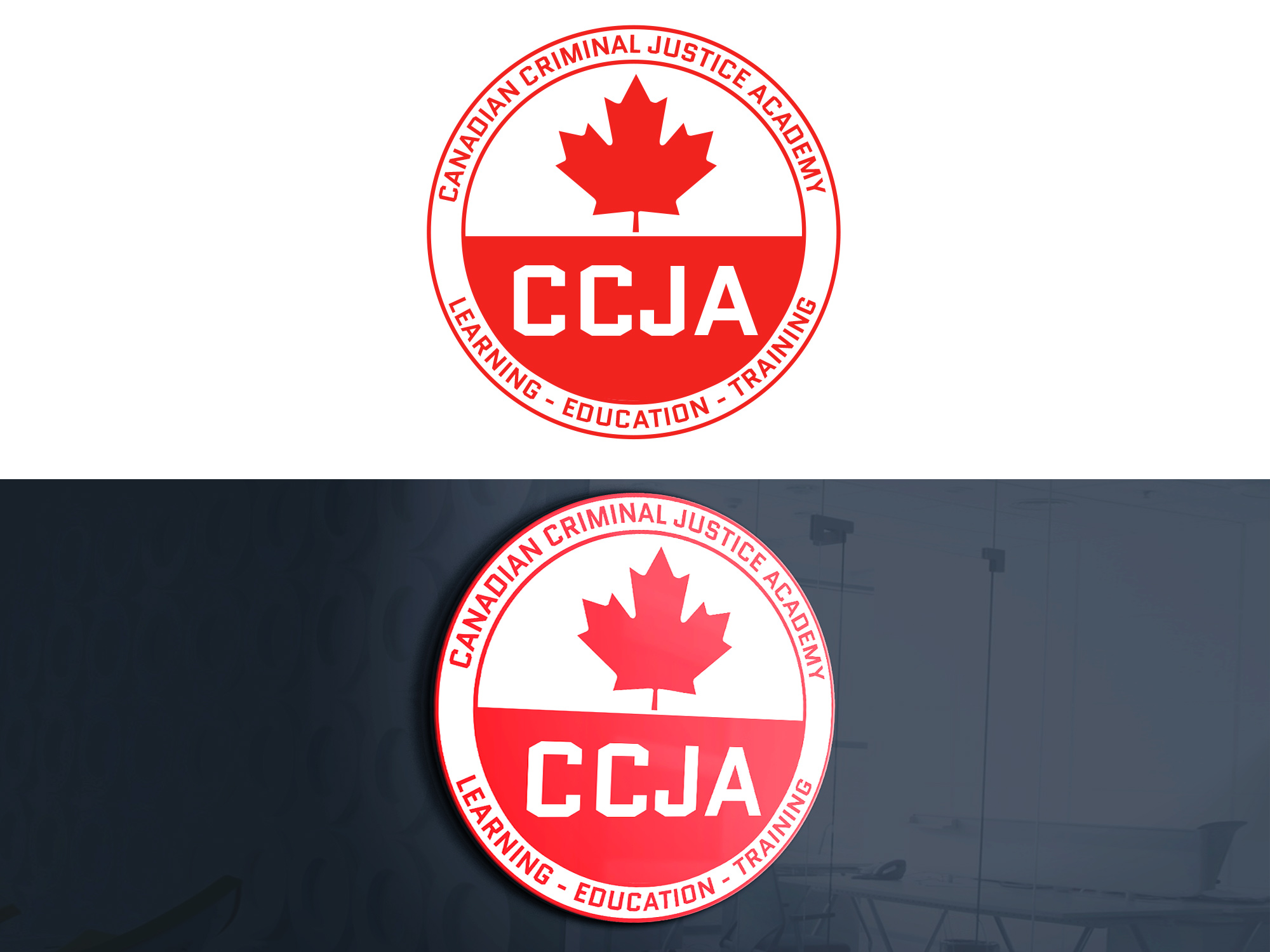 Diseño de Logo por kpgroup para Canadian Criminal Justice Academy | Diseño #22213470