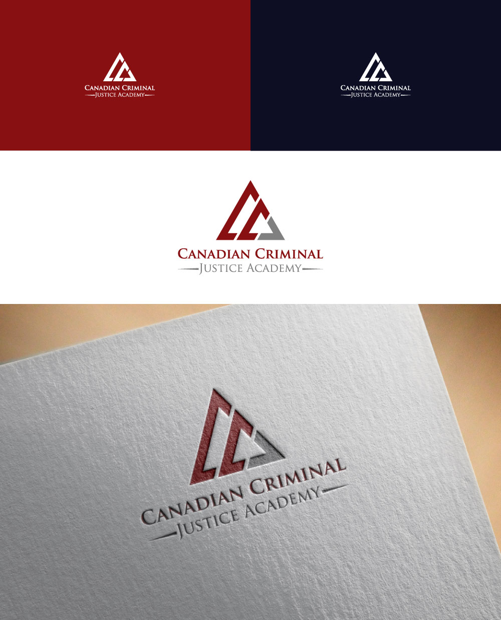 Logo Design by Ash_king for Canadian Criminal Justice Academy | Design: #22222174