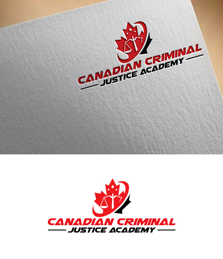 Logo Design by Aliqa Design for Canadian Criminal Justice Academy | Design #22213949