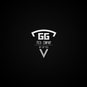 The name the business id GG Pizza Company.  | Logo Design by edge design