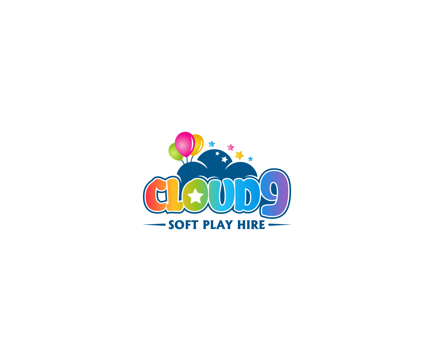 Logo Design by Mario for Cloud 9 Soft play hire  | Design #22236729