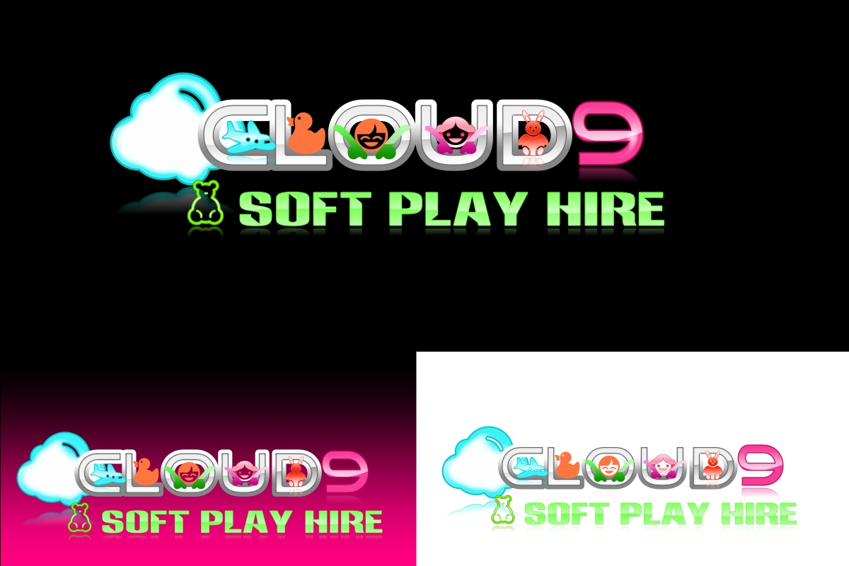 Logo-Design von shafrazmohamed106 für Cloud 9 Soft play hire  | Design #22246233