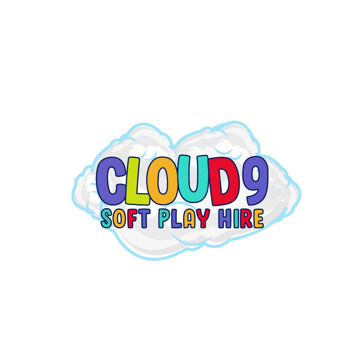 Diseño de Logo por **INCREDIBLEDESIGNERS** para Cloud 9 Soft play hire  | Diseño #22232599