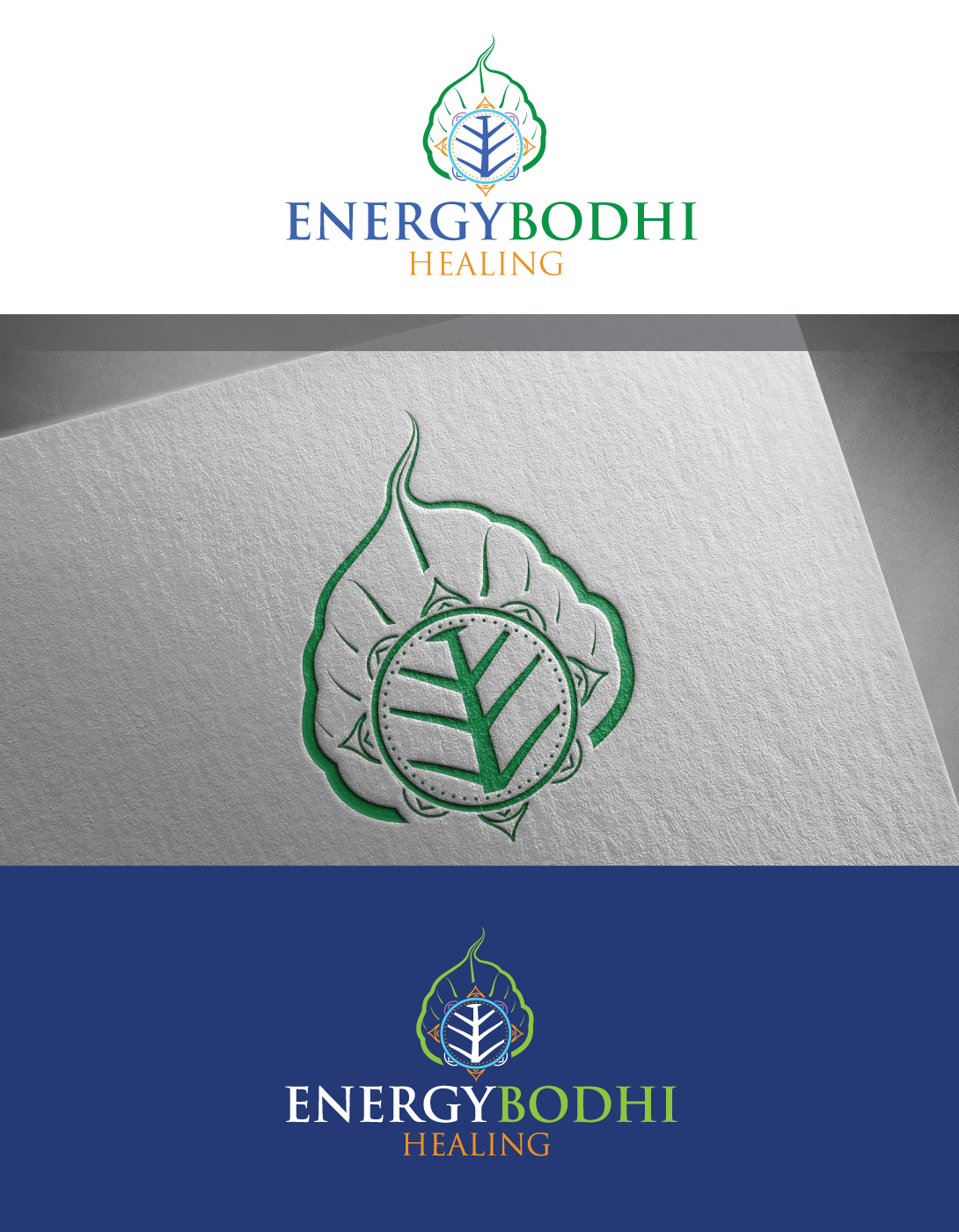 Logo Design by Graphic Bricks for Energy Bodhi Healing | Design #22224837