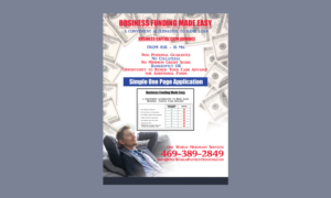 Flyer for Merchant Capital Cash Advance business | Diseño de Flyer por yganess
