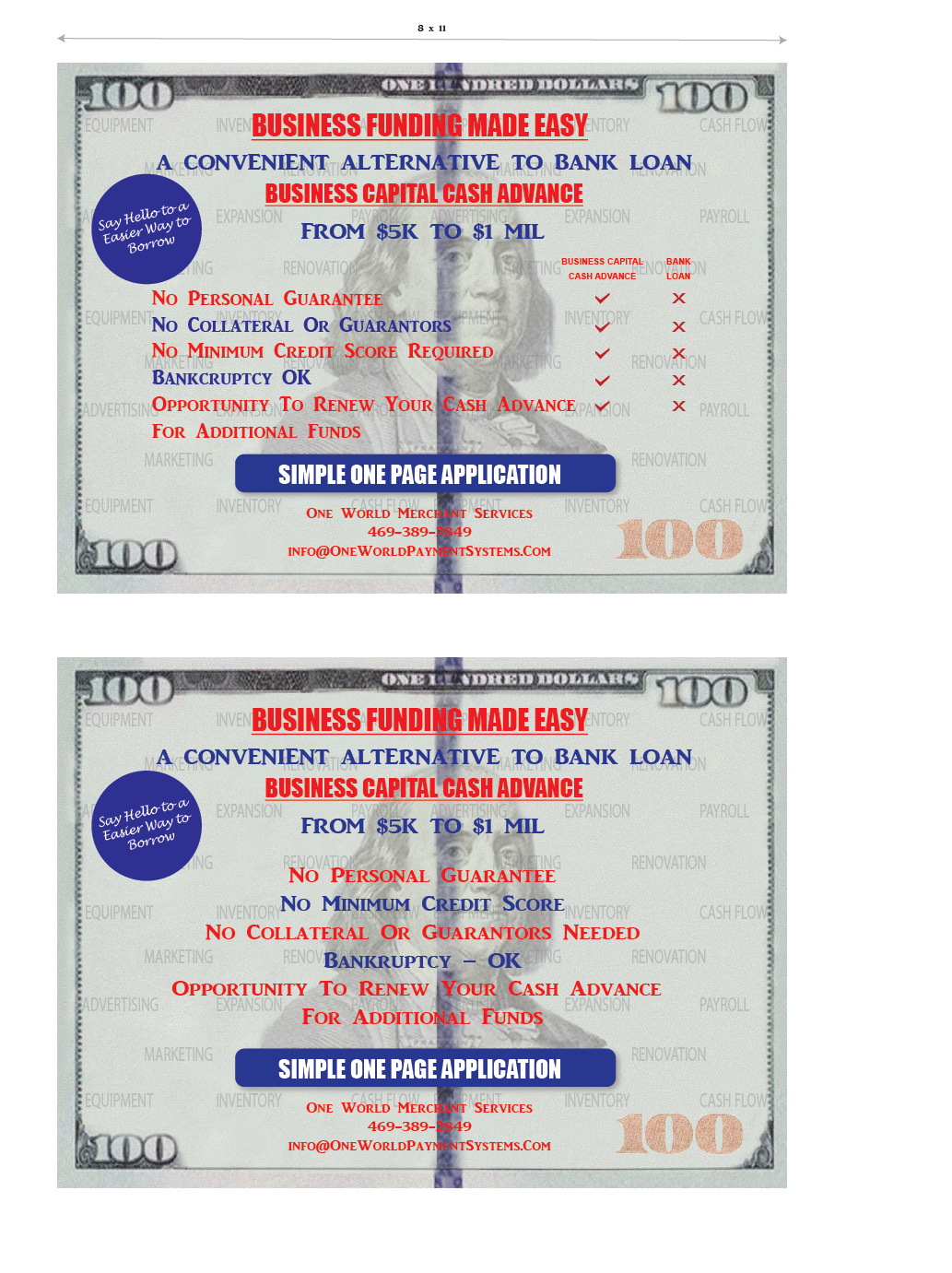Flyer Design by alex989 for OWMS | Design #22291935