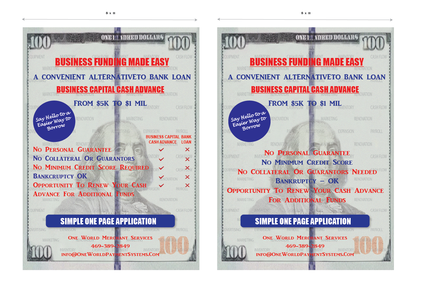 Flyer Design by alex989 for OWMS | Design #22297728